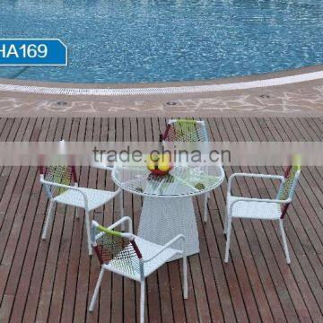 Free Combination Bali White Outdoor Rattan Furniture photo-4