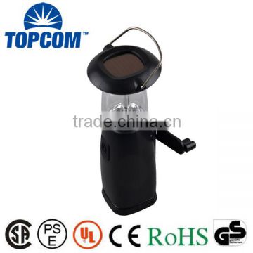 6 LED Camping Work Light Solar Hand Cranking Dynamo Lantern