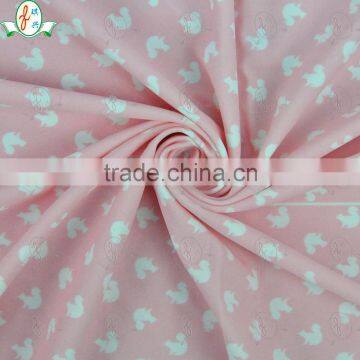 cotton knitted plain lycra print sleepwear nightwear fabric