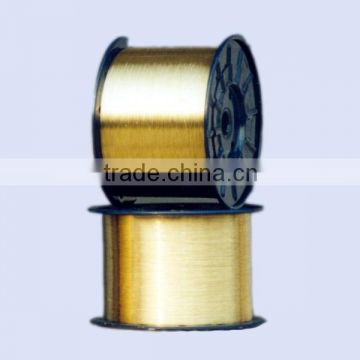 Brass coated steel reinforcement wire for hose