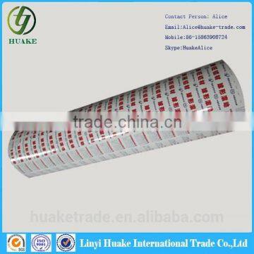 PE transparent plastic film for construction/building materials