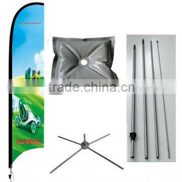 Durable PVC water bag for cross base