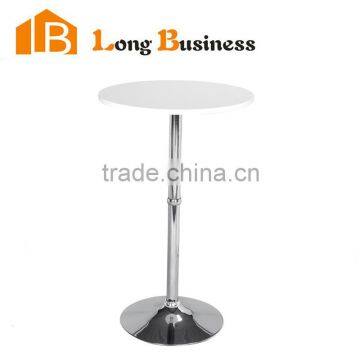 LB-5027 High quality modern round wooden bar table for bar furniture