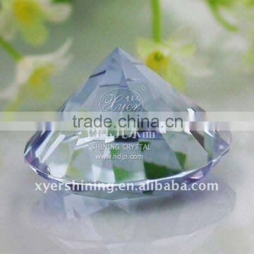 Handcraft 3d laser cut crystal diamond