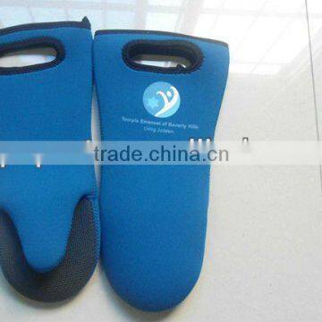 Heatproof Neoprene Oven Mitt With Cotton