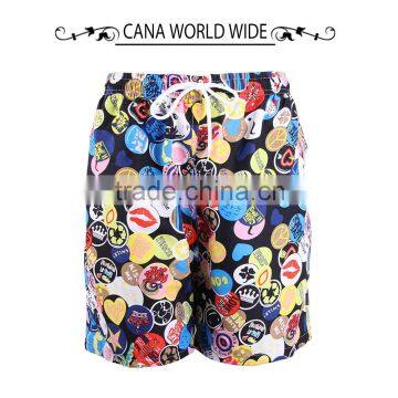 2015 New Design and Fashion Print Mens Beach Shorts photo-3