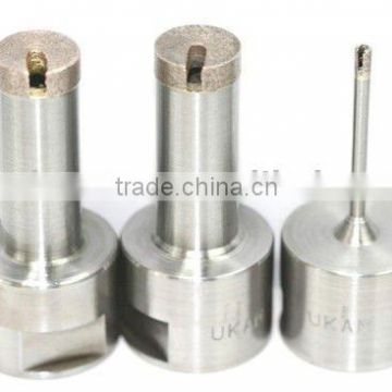 Straight shank diamond core drill bit