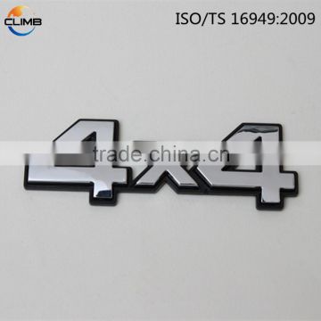 custom made car emblems car emblems and letters 3M-adhesive auto badge