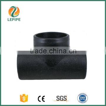 HDPE material Socket Joint Series Equal Tee Sizes SDR11 SDR17.6