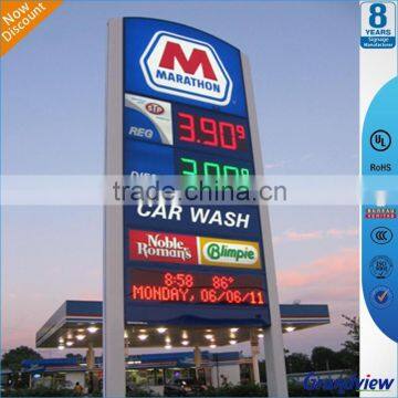 LED screen brand logo glows pylon gas station led price sign                        
                                                Quality Choice
                                                    Most Popular