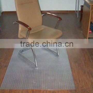 PVC floor mat with nail