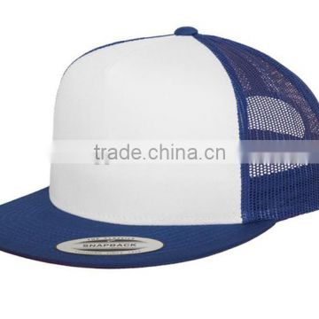 Wholesale Blank Snapback Hat Mesh Caps Trucker Hat Custom Mesh Hat , Custom Trucker Hat