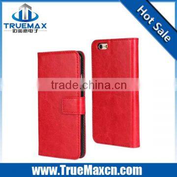 Best quality for iPhone 6 Yak Cow Leather Case, Leather case for iPhone