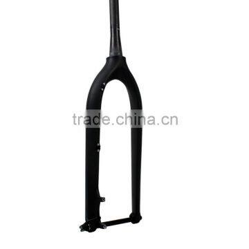 2014 High Quality Carbon Disk Brake MTB Rigid Fork,26er Carbon MTB Rigid Fork