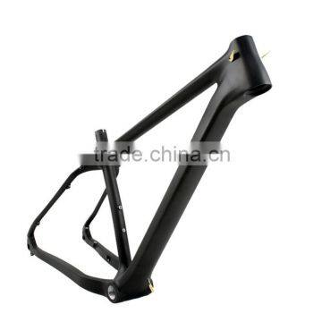 Thru-Axel 12*197mm carbon fat bike Frameset AG120, Super Light 26er carbon fat bike 26er MTB frame, 120mm BSA, OEM