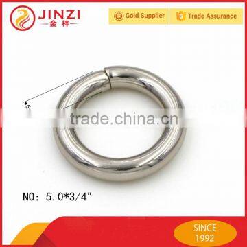 small size iron wire ring metal accessories for purse