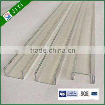 New style u shape transparent pvc edge banding