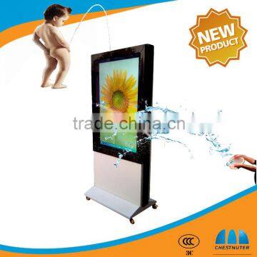 outdoor wifi lcd monitor with high brightness lcd can make the picture clear and waterproof