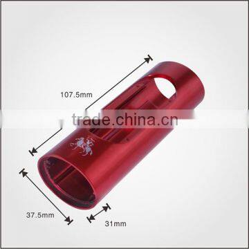 OEM Red Anodized Heatsink for Electrical Aluminum Alloy Enclosure photo-3