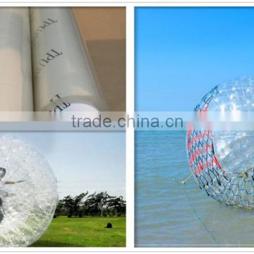 Dongguan Xionglin transparent and waterproof TPU film for waterball