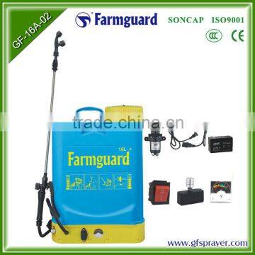 knapsack agricultural battery sprayer