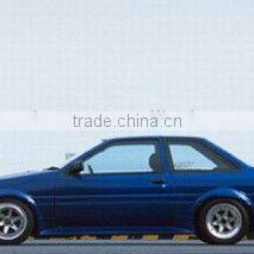 FOR AE86 Levin/Tureno VX Glass Fiber Side Skirt