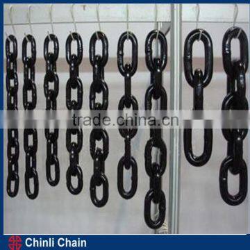 Chinli 10x30mm G80 chain, Load lifting china, short link chain