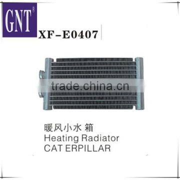 Excavator heating radiator for E