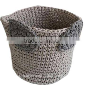 2016 New Design High Quality Ladies Fashion Cotton Storage Baskets photo-3