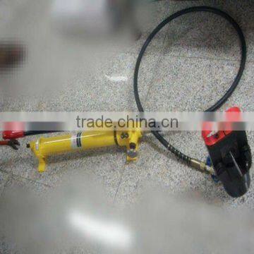 Split-unit hydrulic crimping tools