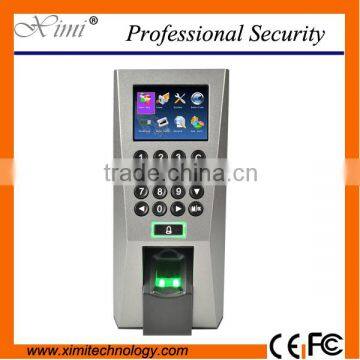 F18 Fingerprint access control with fingerprint time attendance with 10000 templates of transaction capacity