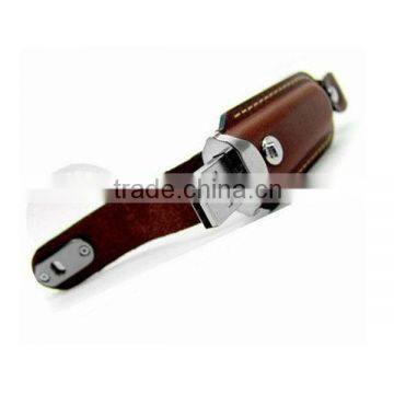 high speed USB 2.0 leather 4GB usb pen drive