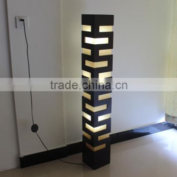 High quality Fashion wood floor lamp for hotel