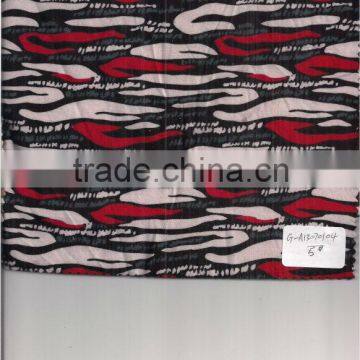 Poly Knitting Printed Fabric Stock:G-A13070104 5#