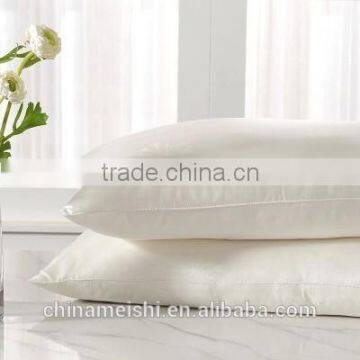 luxury 100% silk fabric pillow for 5 star hotel