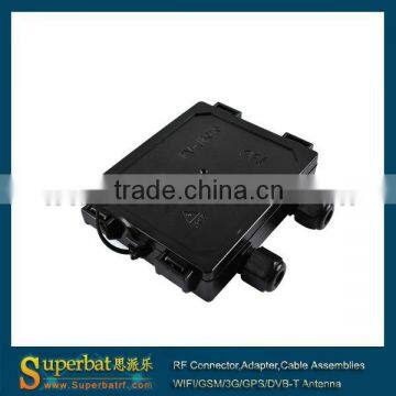 Solar Junction Box for Lowpower PV module/50-70W Solar panel solar panel connectors and cables