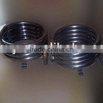 titanium coaxial heat exchanger for marine sailing boat for air condiioner