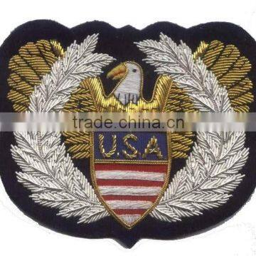 New 2015 USA Style Hand Embroidered Badge/Military Patches