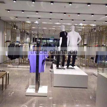 OEM metal coat clothes hanger stand for retail store