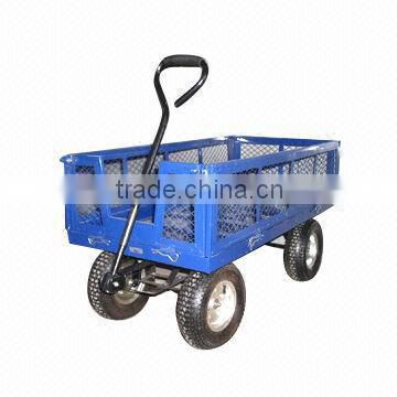 Tool Cart for Garden with Rubber/PU Foam Wheel and 700kg Load Capacity, Available in Various Sizes