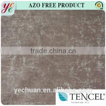 Twill3/1 printed 100% tencel fabric for garments china wholesale