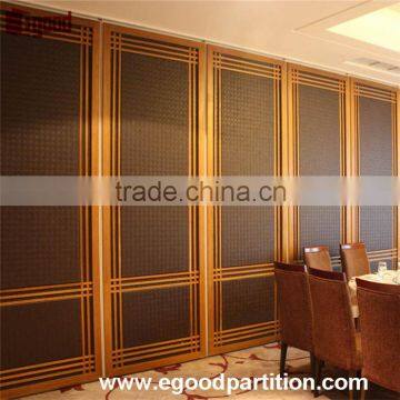 star hotel HPL acoustic partition wall sliding partitions