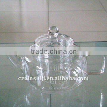 BF-1801 High temperature resistant transparent glass tea pot