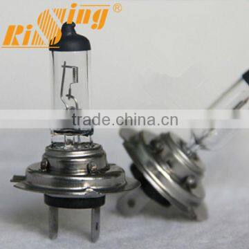 Quartz glass auto bulb H7