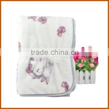 Hot Sales Chinese Printed Knitted Baby Blanket photo-5