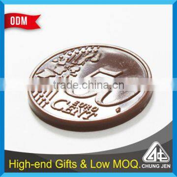 Wholesale Bulk Metal / Plastic Laser Logo Euro Shopping Cart Coin photo-3