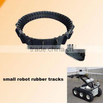 Flyingtracks rubber track/ rubber tread for robot