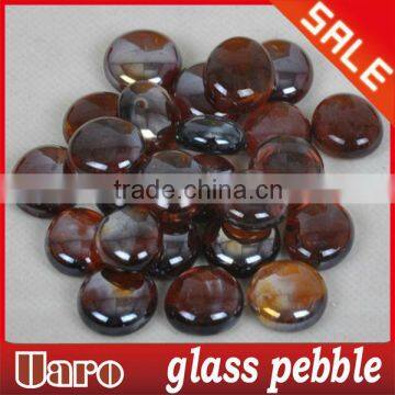 Glass Pebble Mosaic Tile/Brown Glass Pebble Mosaic Tile/Tan Glass Pebble Mosaic Tile