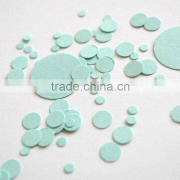 Mint Circle Confetti - Paper Party throwing Confetti