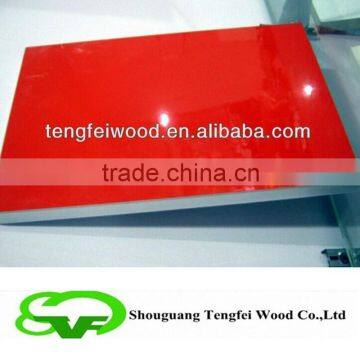 high gloss melamine laminated uv mdf best selling item